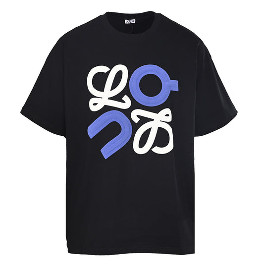 Loewe Anagram Short-Sleeve Tee