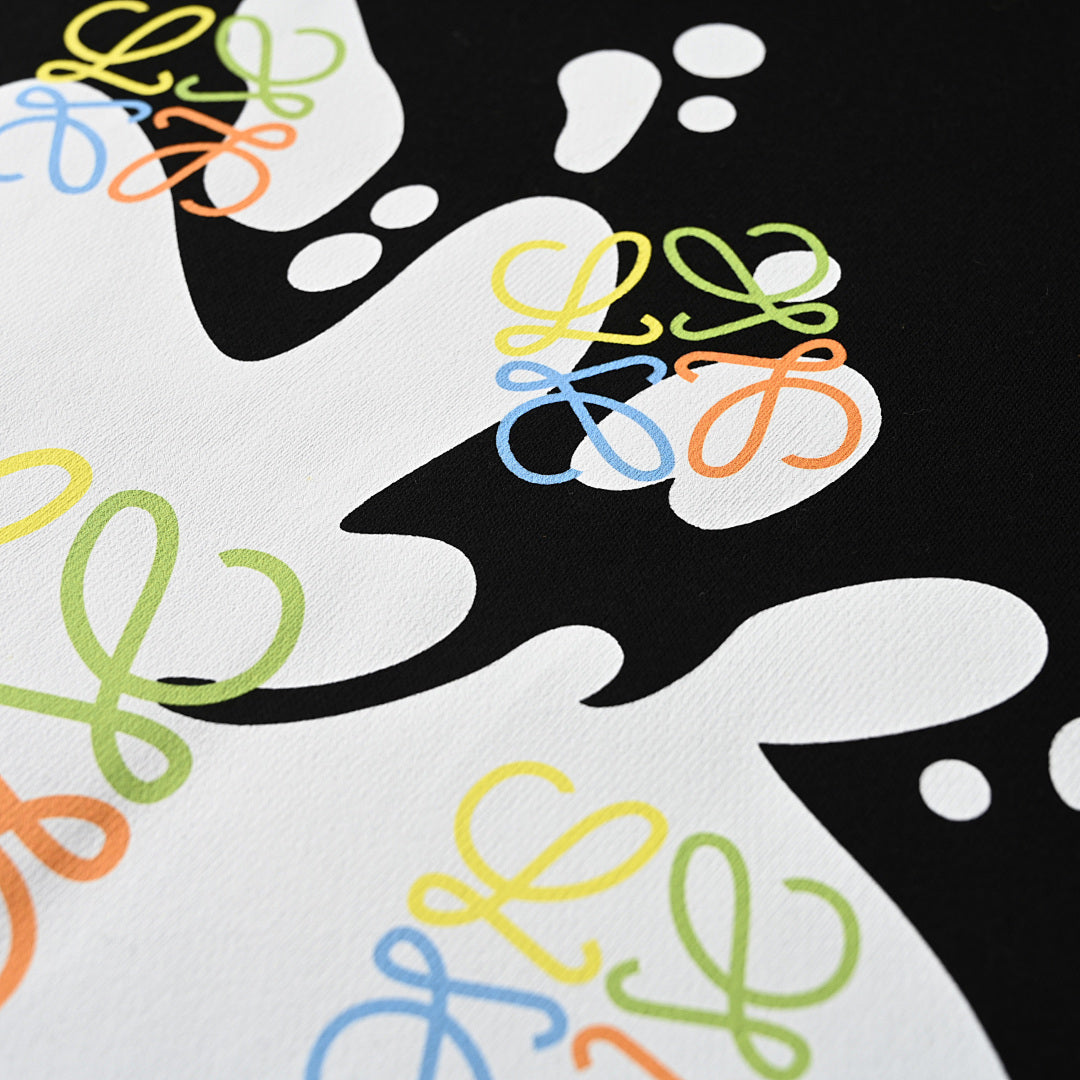 LOEWE Leaf Print Casual Hoodie