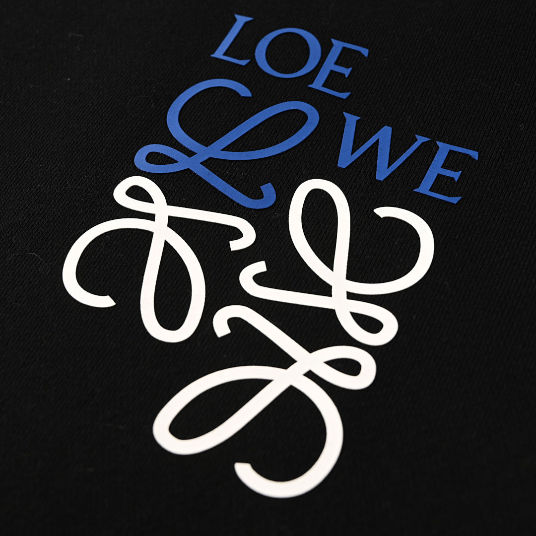 LOEWE Leaf Print Casual Hoodie
