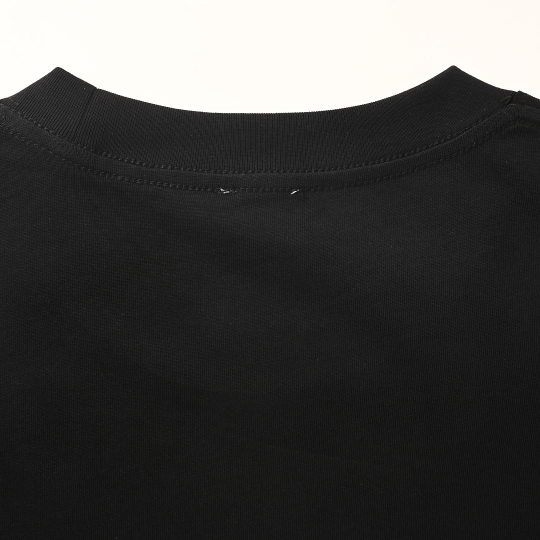 Loewe T-Shirt with Contrast Embroidered Chest Logo