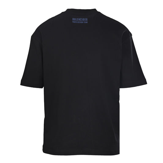 Balenciaga Logo Cotton Jersey T-Shirt