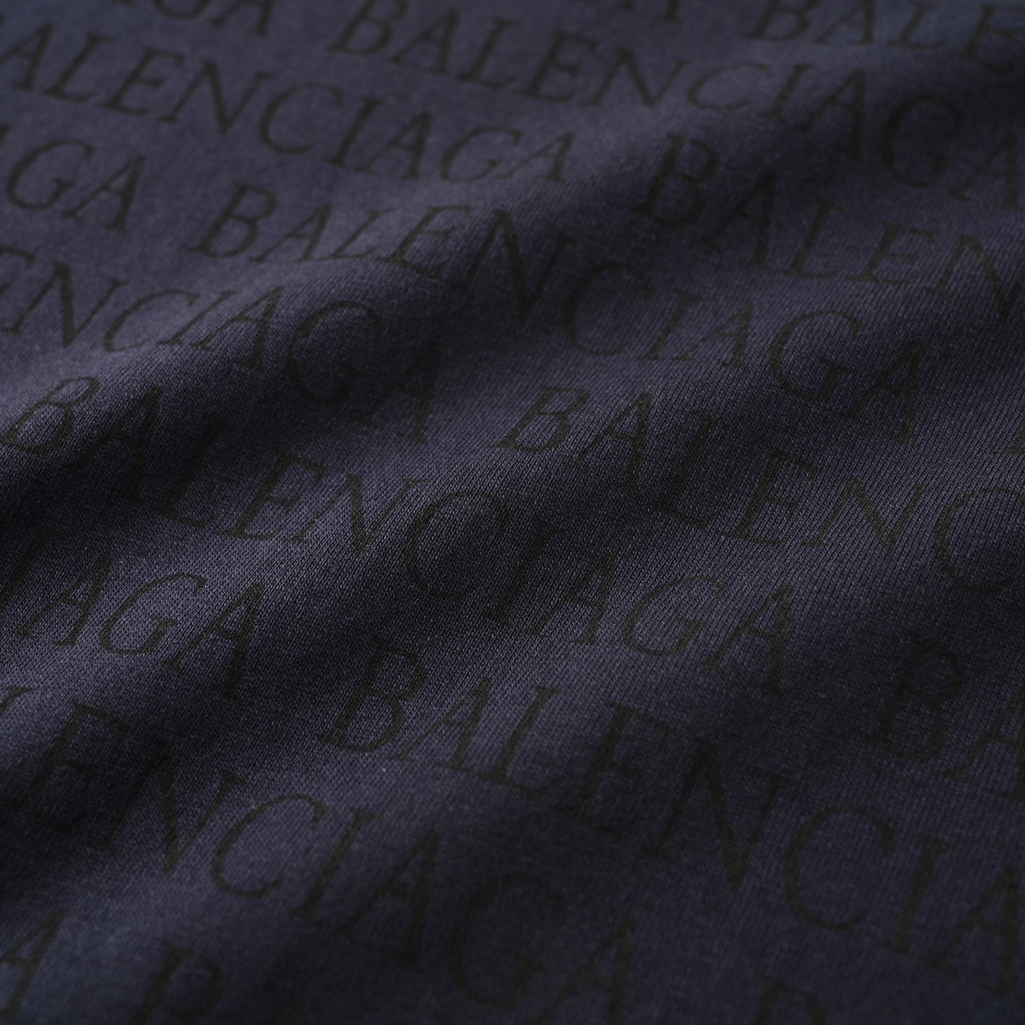 Balenciaga Logo Cotton Jersey T-Shirt