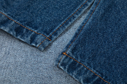 Ami 3D Embossed Heart Denim Jacket 835