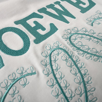 Loewe Thorn Logo Embroidered T-Shirt