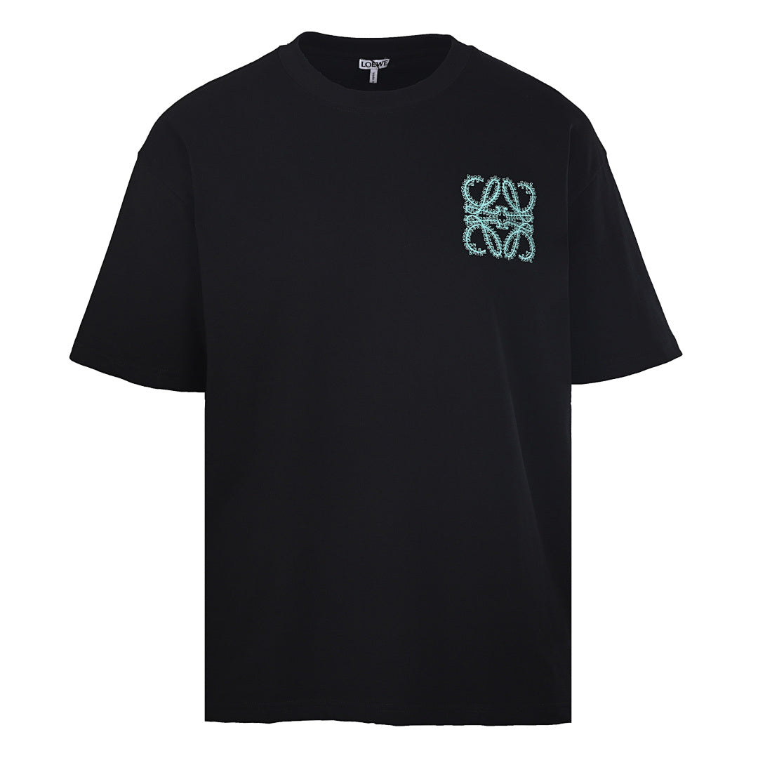 Loewe Thorn Logo Embroidered T-Shirt
