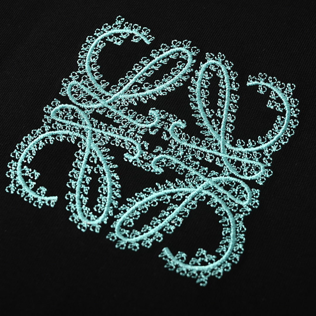 Loewe Thorn Logo Embroidered T-Shirt