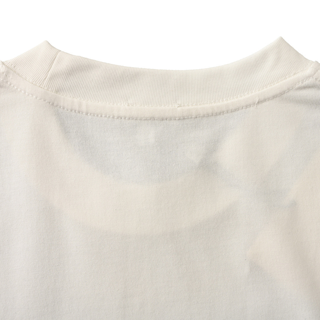 Loewe Seed-Stitch Embroidered Short-Sleeve T-Shirt