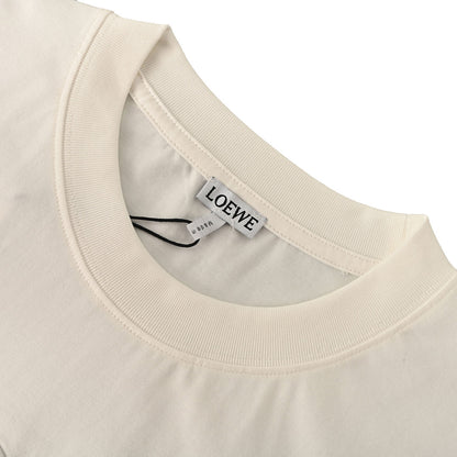 LOEWE Octopus Print and Anagram Embroidered T-Shirt