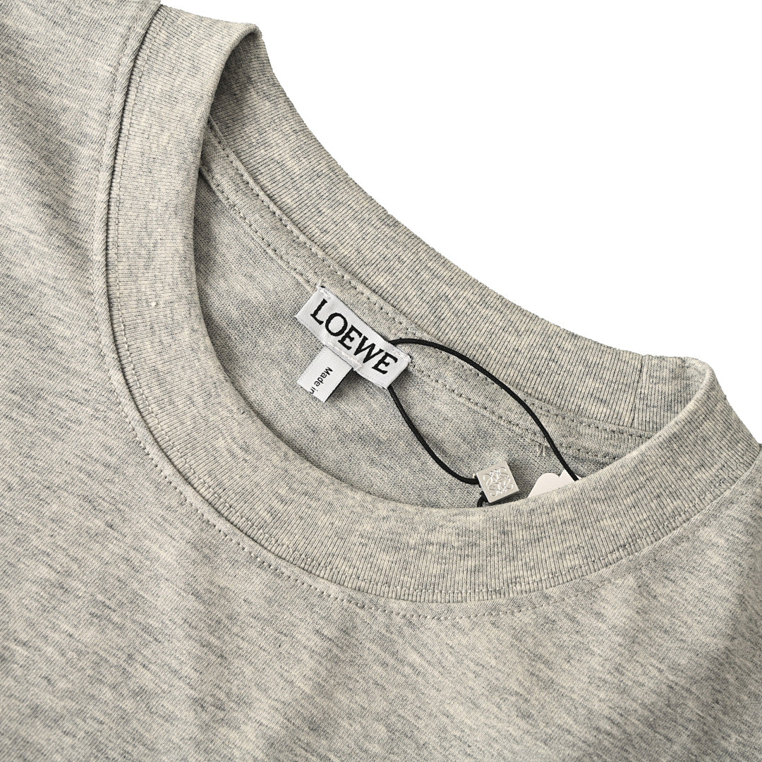 Loewe Faux-Pocket Contrast-Logo T-Shirt