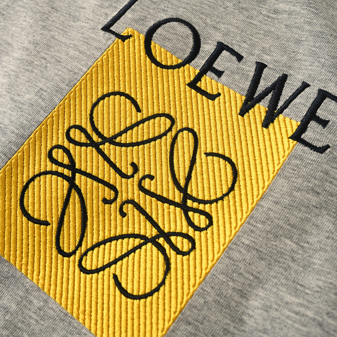 Loewe Faux-Pocket Contrast-Logo T-Shirt