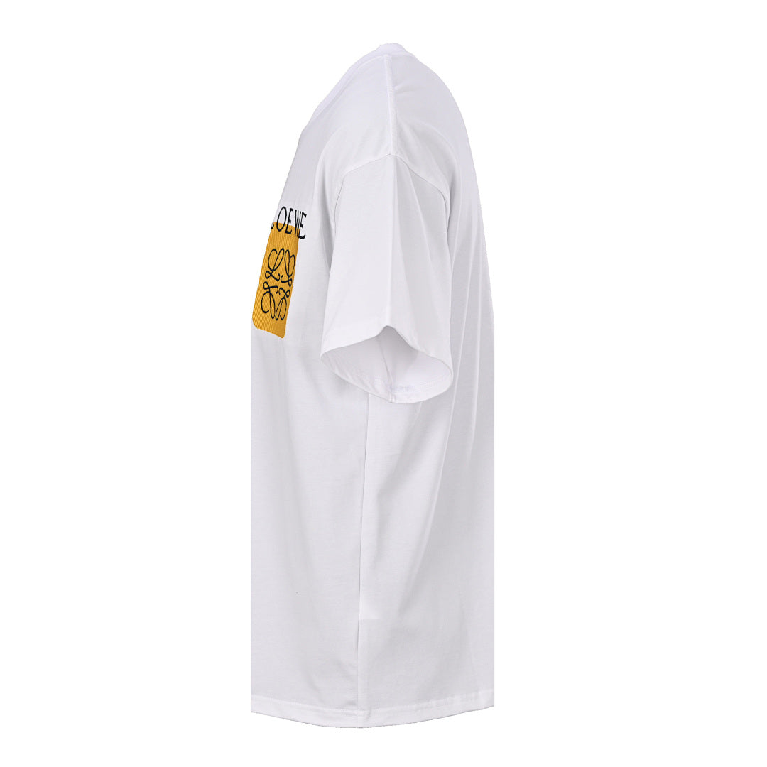 Loewe Faux-Pocket Contrast-Logo T-Shirt
