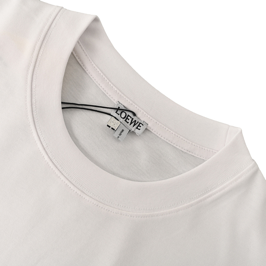 Loewe Faux-Pocket Contrast-Logo T-Shirt
