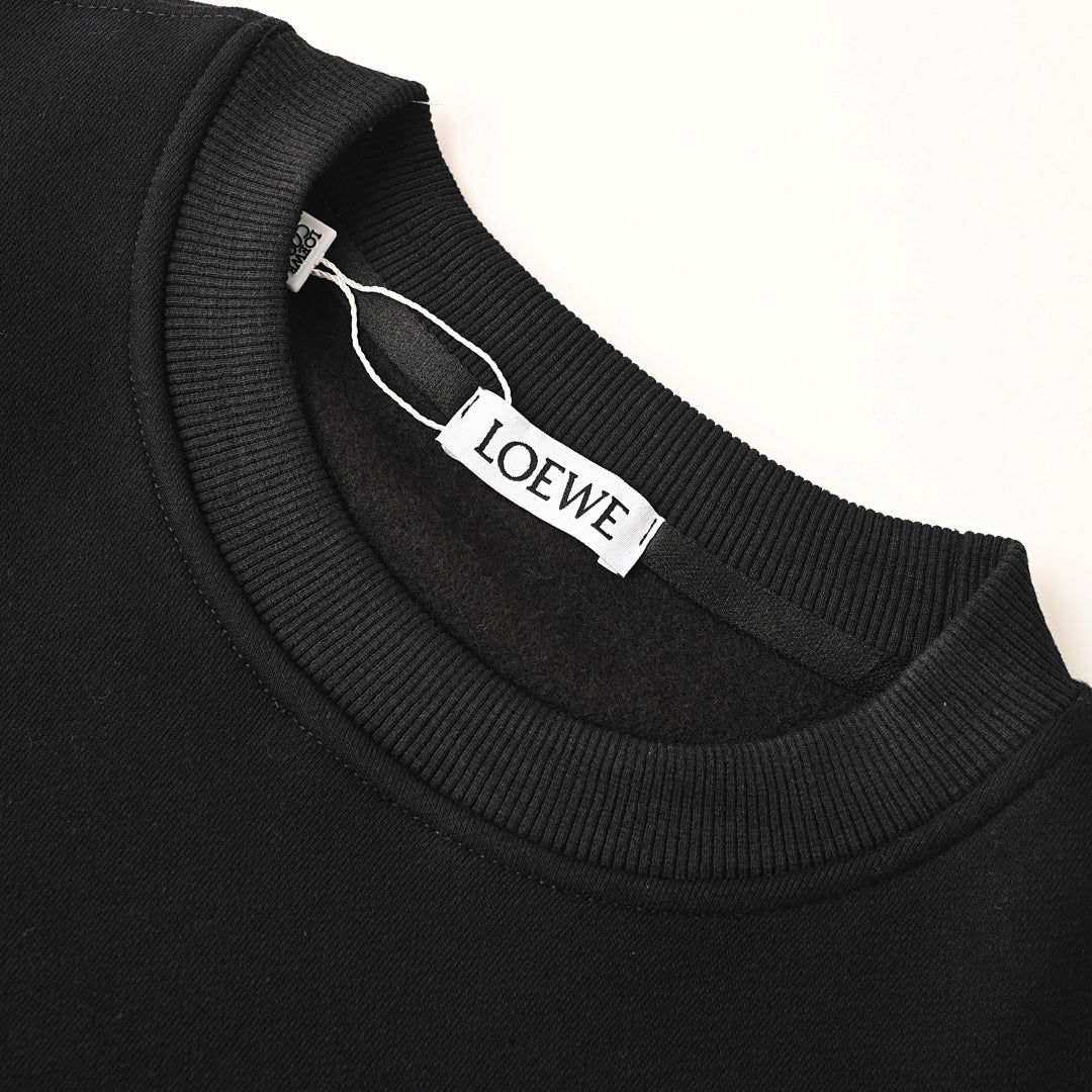 LOEWE Leaf Print Casual Hoodie