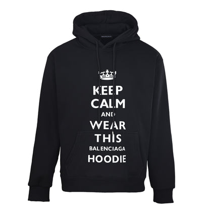 Balenciaga Unisex Oversized Logo Hoodie
