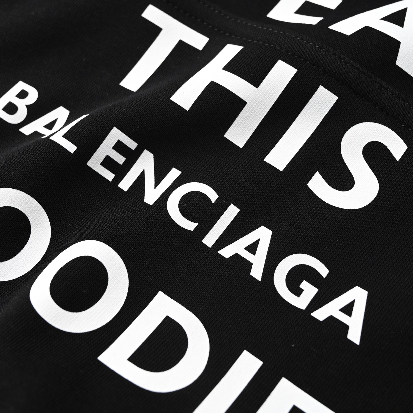 Balenciaga Unisex Oversized Logo Hoodie