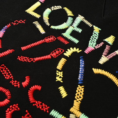 LOEWE Leaf Print Casual Hoodie