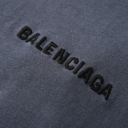 Balenciaga Logo Cotton Jersey T-Shirt