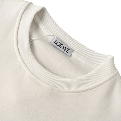 LOEWE Leaf Print Casual Hoodie