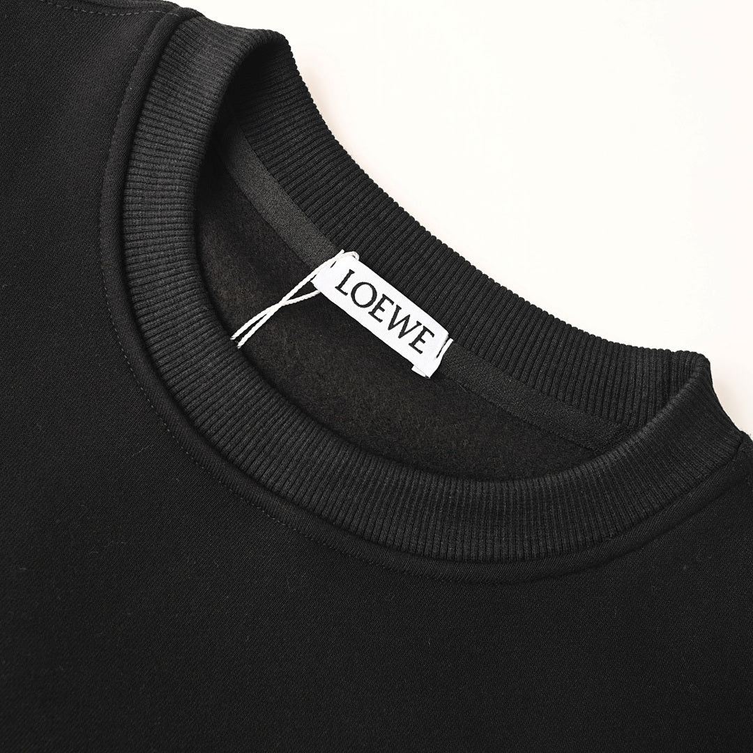 LOEWE Leaf Print Casual Hoodie