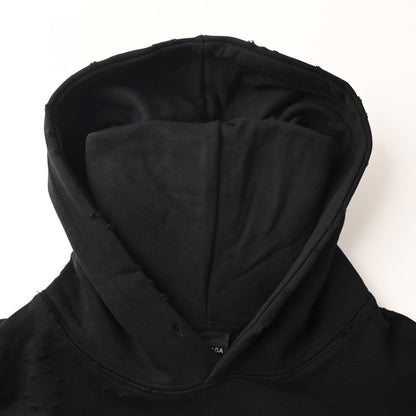 Balenciaga Oversized Logo Pullover Hoodie
