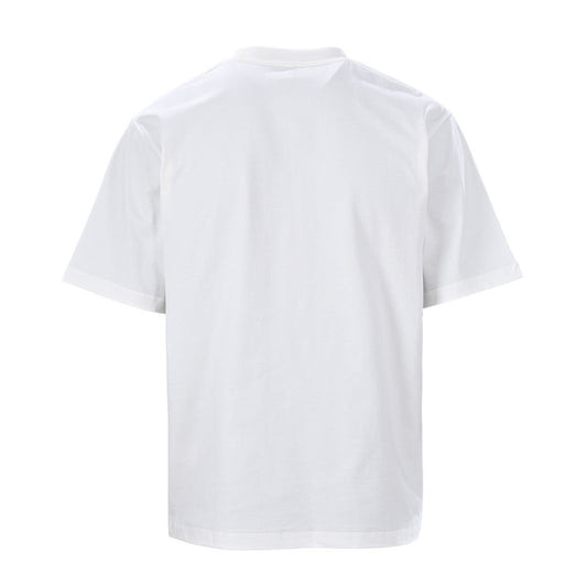 Loewe Neon-Embroidered Fluorescent Pink T-Shirt