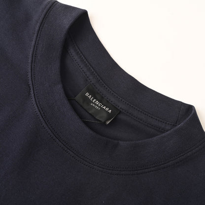 Balenciaga Faded Logo Washed Cotton T-Shirt