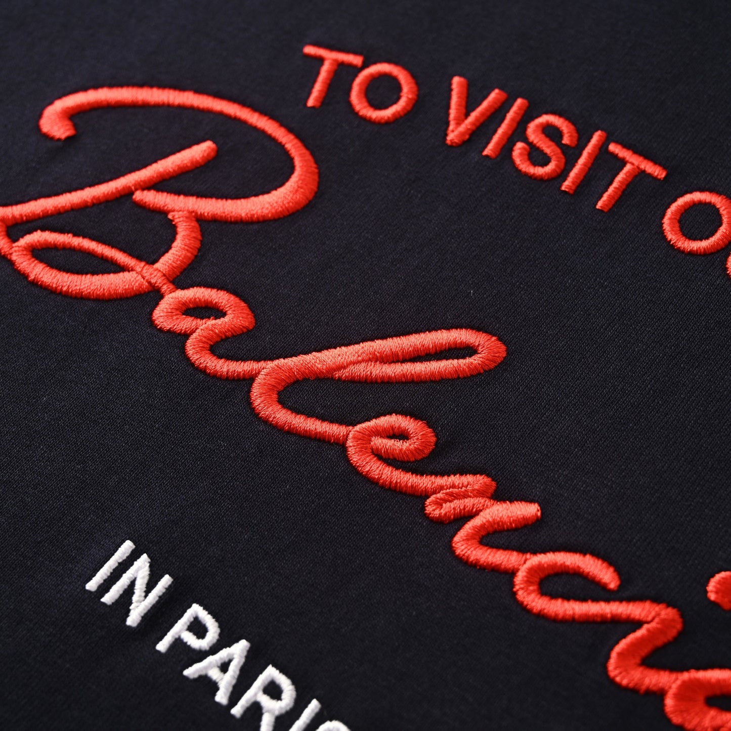Balenciaga Faded Logo Washed Cotton T-Shirt