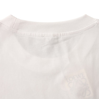 Loewe T-Shirt with Contrast Embroidered Chest Logo