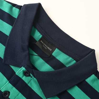 Balenciaga Logo Cotton Jersey T-Shirt
