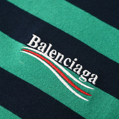Balenciaga Logo Cotton Jersey T-Shirt