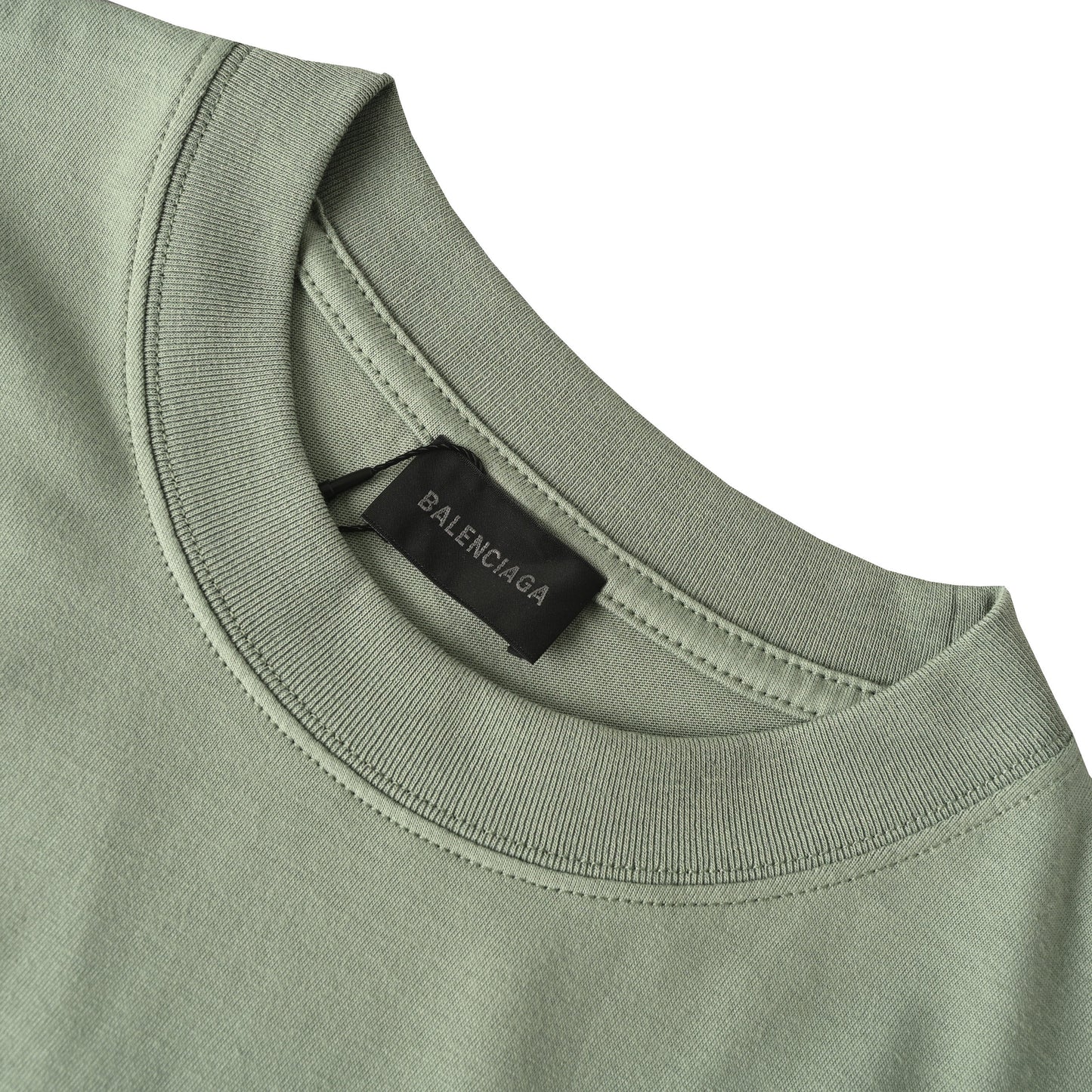 Balenciaga Logo Cotton Jersey T-Shirt