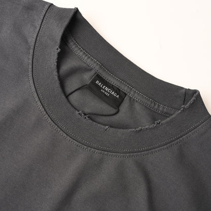 Balenciaga Washed Cotton Oversized Hoodie
