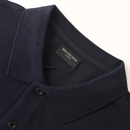 Balenciaga Logo Cotton Jersey T-Shirt