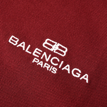 Balenciaga Logo Cotton Jersey T-Shirt