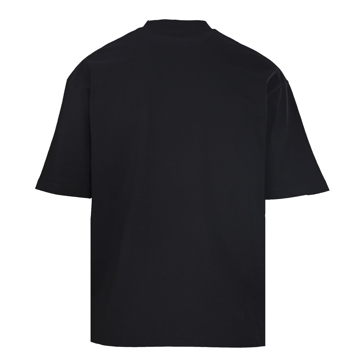 Balenciaga Distressed Logo Relaxed-Fit Cotton T-Shirt