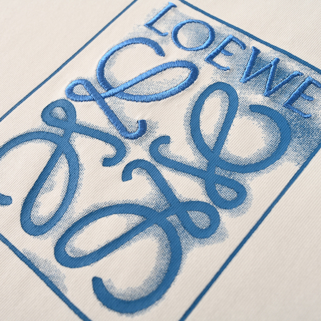 Loewe Anagram Short-Sleeve Tee