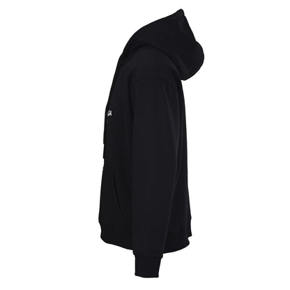 Balenciaga Logo-Embroidered Oversized Cotton Hoodie
