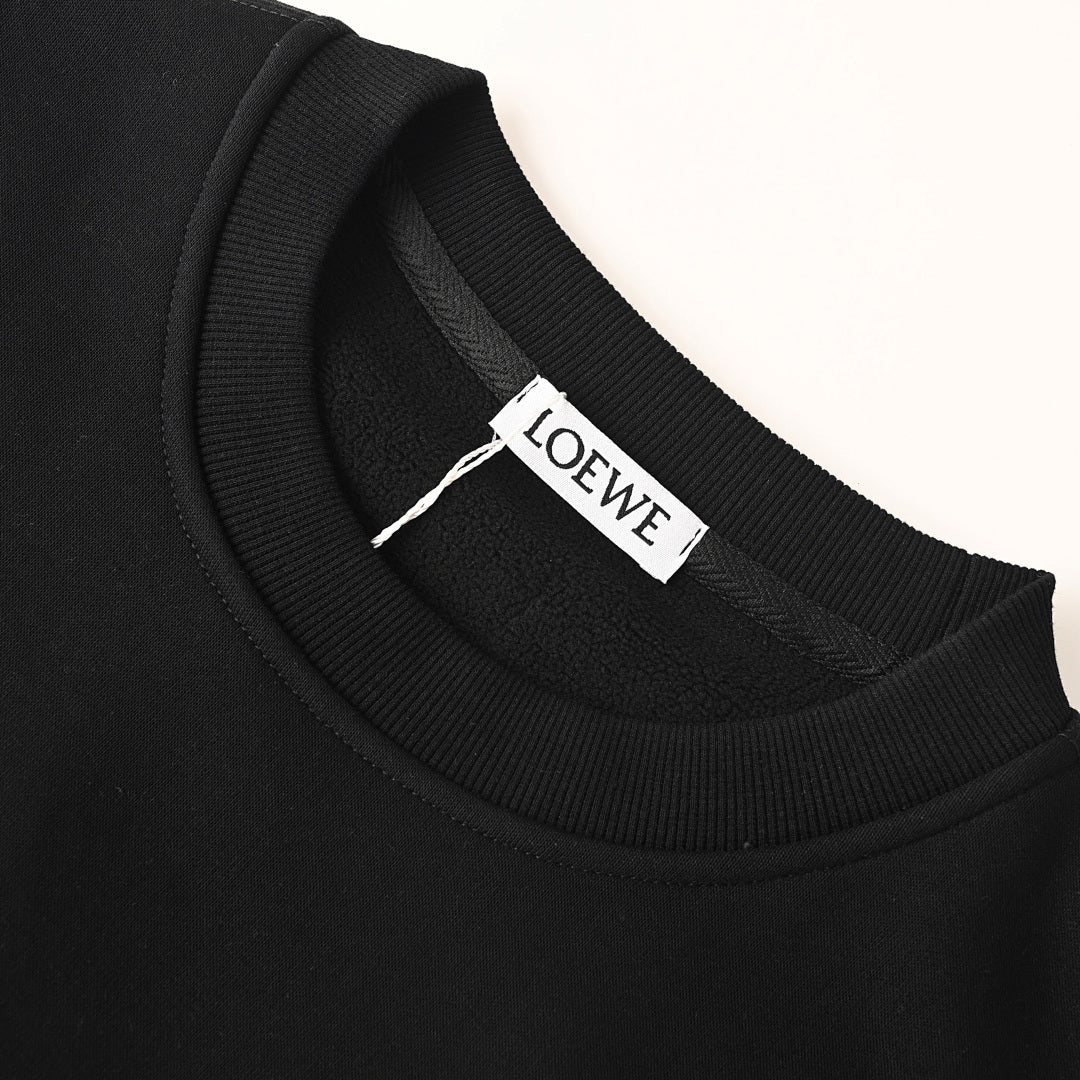 LOEWE Leaf Print Casual Hoodie