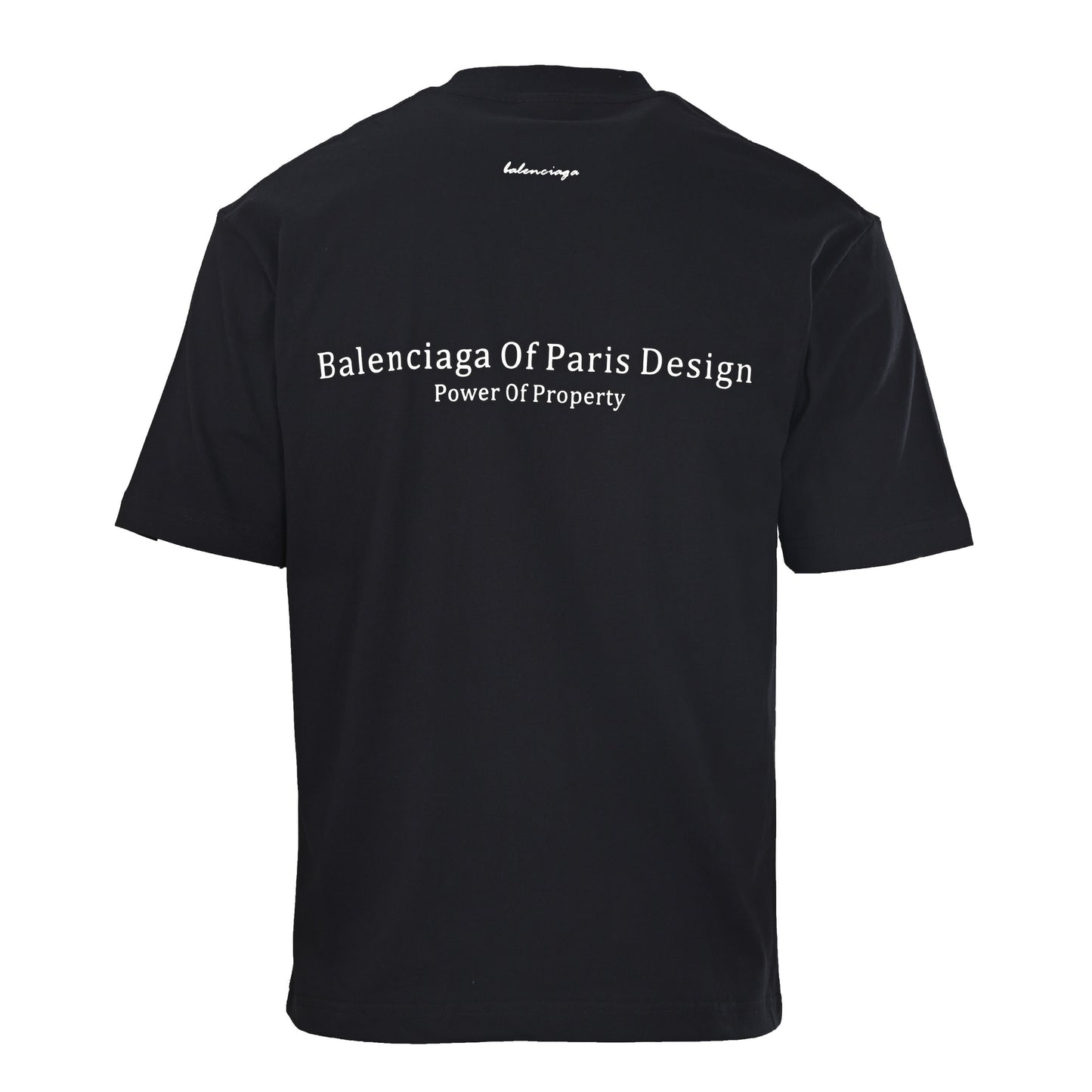 Balenciaga Logo Cotton Jersey T-Shirt