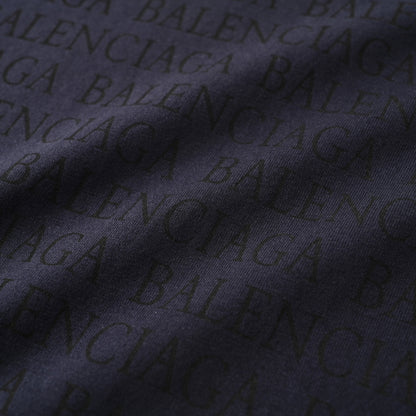 Balenciaga Logo Cotton Jersey T-Shirt