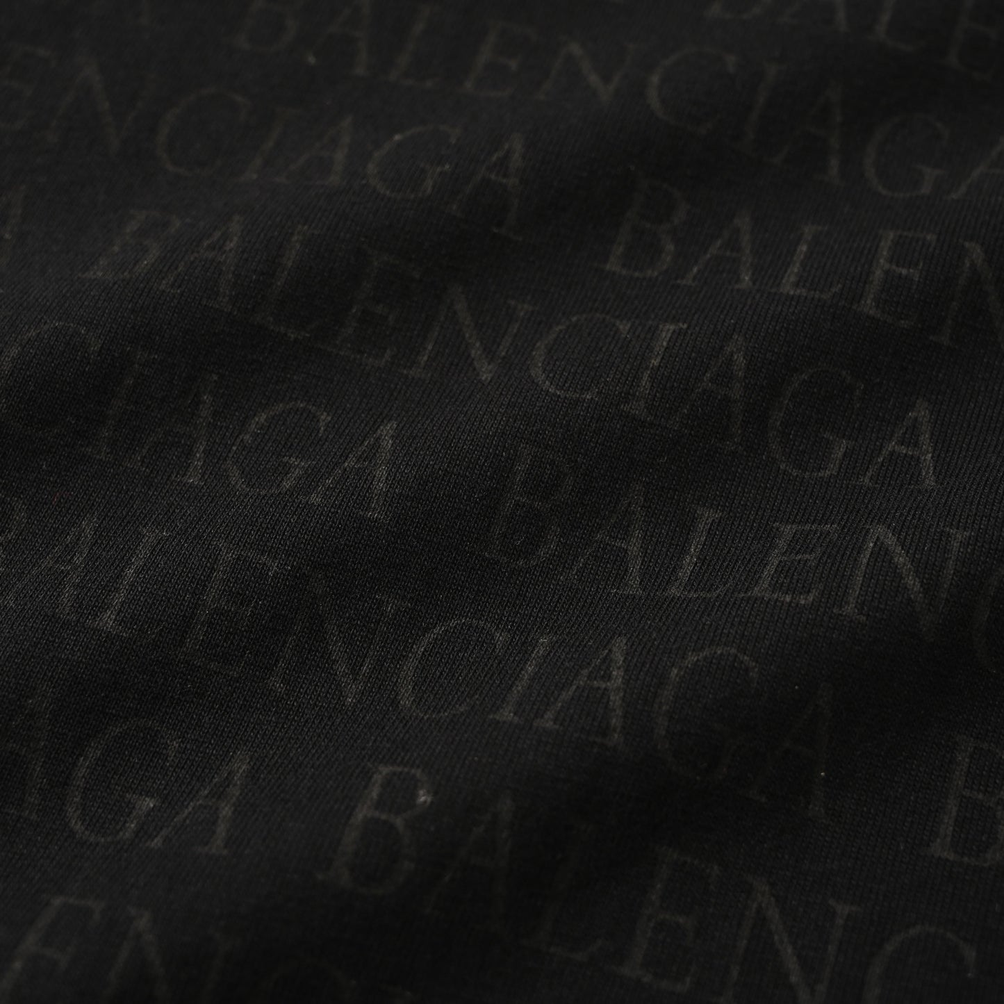 Balenciaga Logo Cotton Jersey T-Shirt
