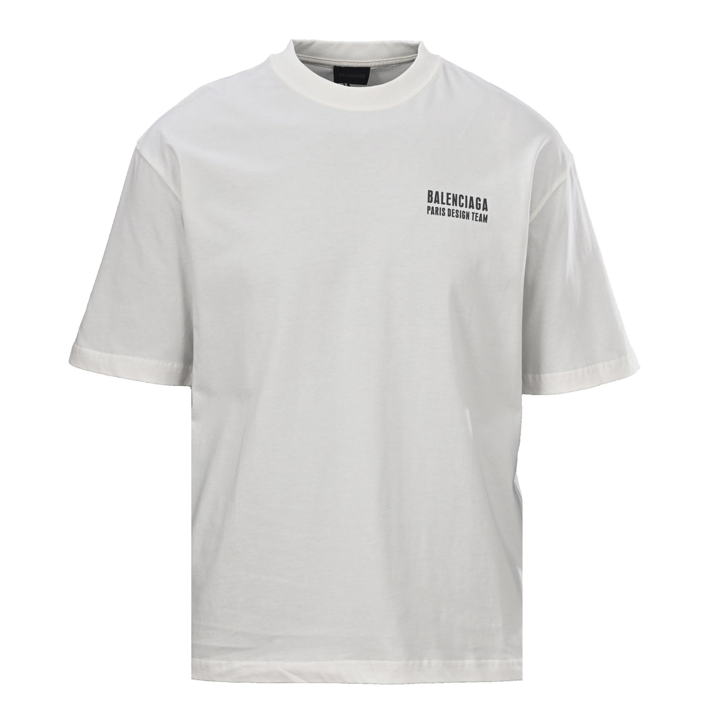 Balenciaga Logo Cotton Jersey T-Shirt