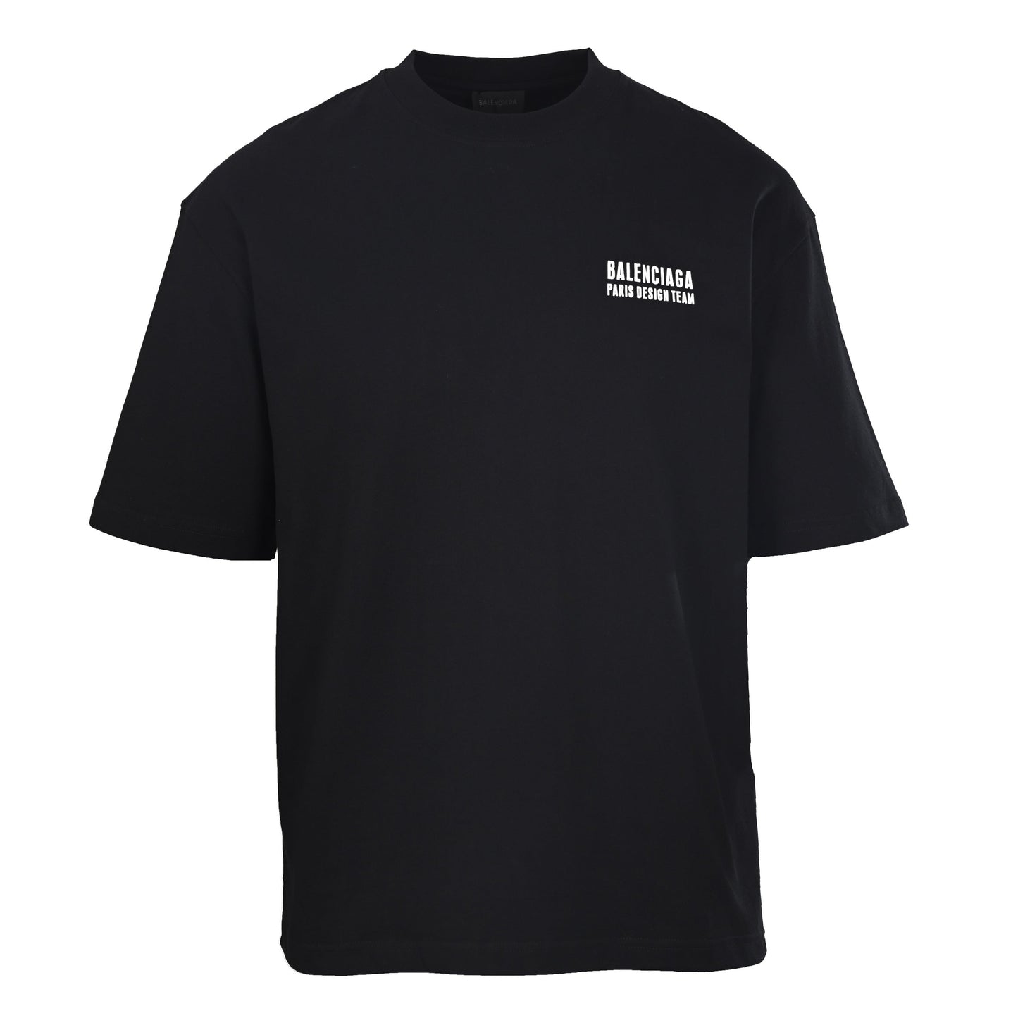 Balenciaga Logo Cotton Jersey T-Shirt