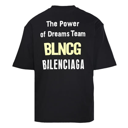 Balenciaga Logo Cotton Jersey T-Shirt