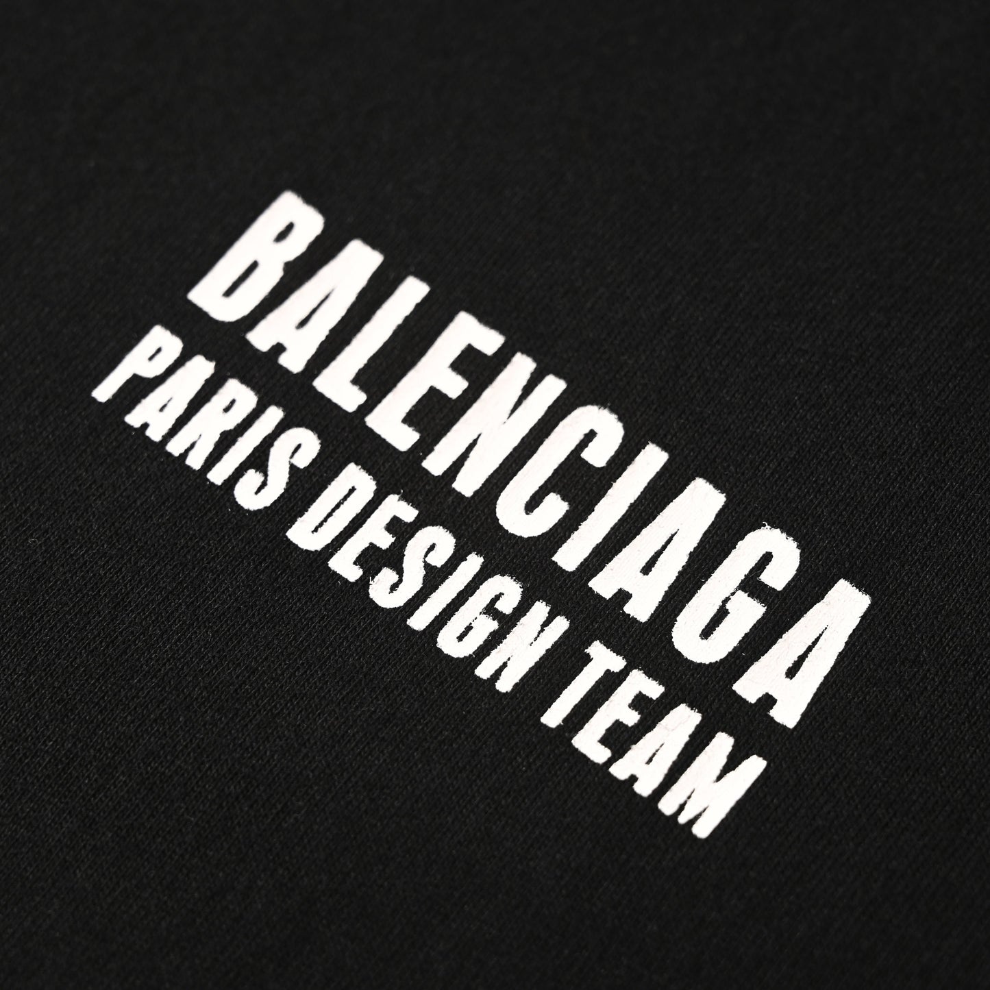 Balenciaga Logo Cotton Jersey T-Shirt