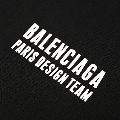 Balenciaga Logo Cotton Jersey T-Shirt