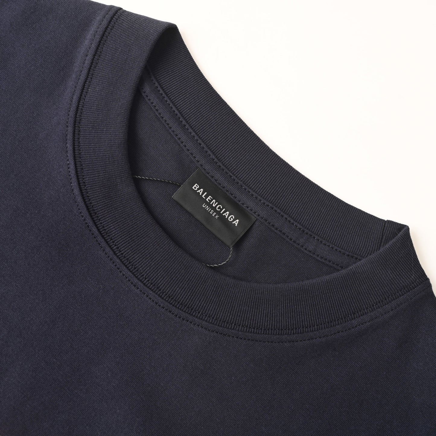 Balenciaga Logo Cotton Jersey T-Shirt
