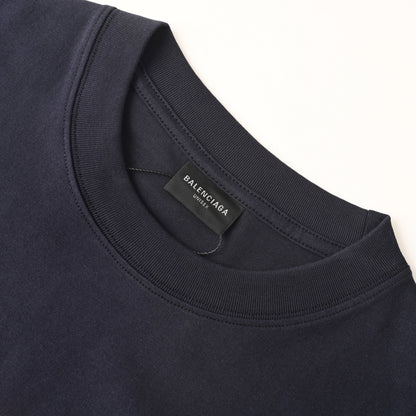 Balenciaga Logo Cotton Jersey T-Shirt