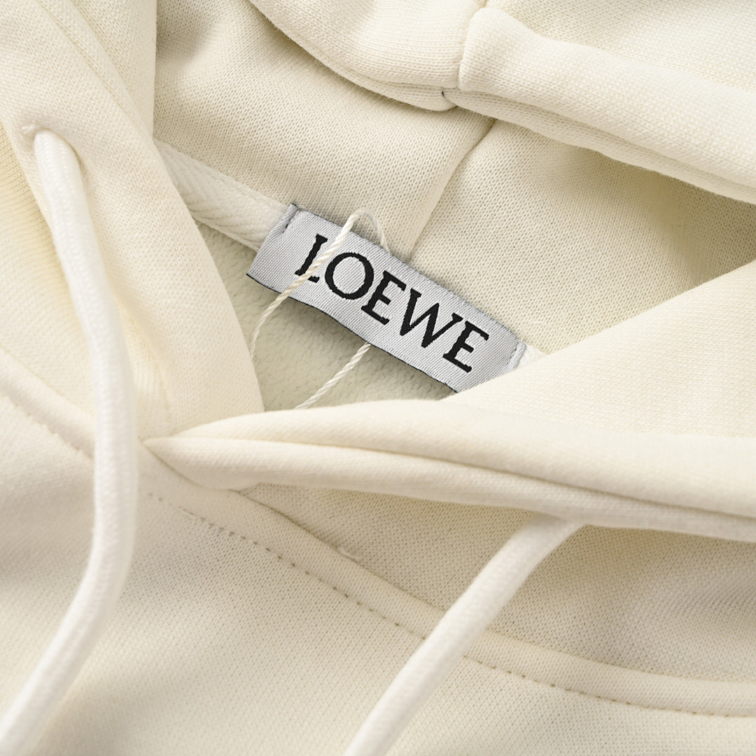 LOEWE Leaf Print Casual Hoodie