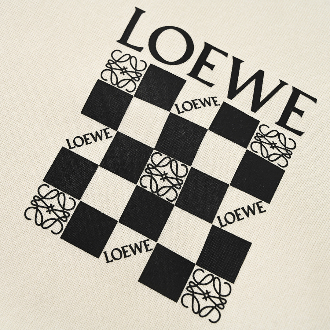 LOEWE Leaf Print Casual Hoodie
